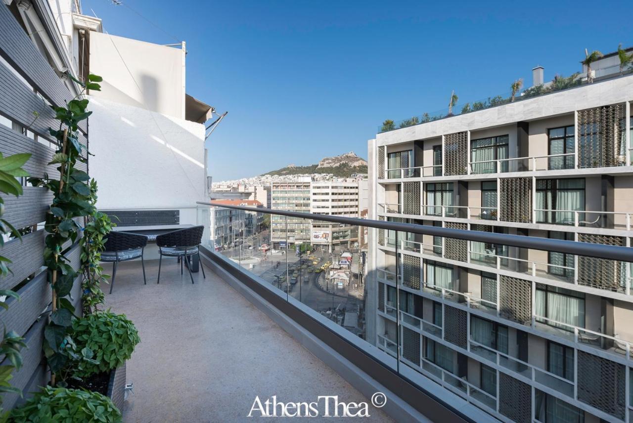 Athensthea Alpha Luxury Penthouse Apt In Omonia Экстерьер фото